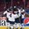 MONTREAL, CANADA - DECEMBER 27: Team Slovakia celebrates after their first goal of the game against Team Finland during preliminary round action at the 2015 IIHF World Junior Championship. (Photo by Richard Wolowicz/HHOF-IIHF Images)

